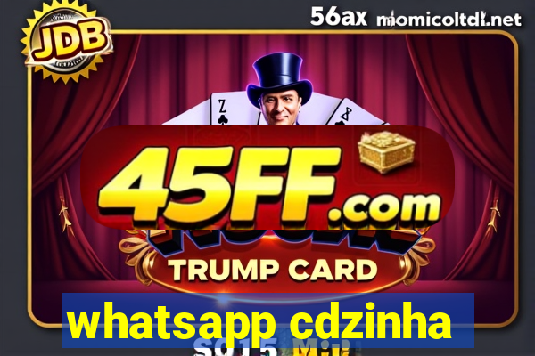 whatsapp cdzinha